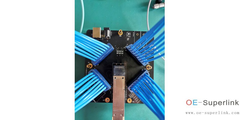 400G QSFP-DD模塊測試板（1*8連接器）