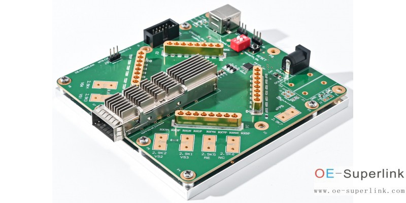 800G QSFP-DD測試板(1*8連接器)